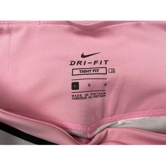 Nike pink Tokyo floral tight fit reversible sports bra and leggings - Picture 6 of 6